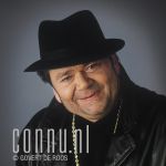 13-02-2001 Andre Hazes at studio in Amsterdam Photo: Govert de Roos/Connu